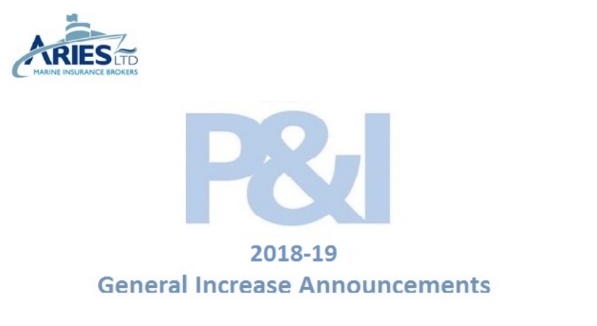 201819 P&amp;I General Increase Announcements Aries Marine